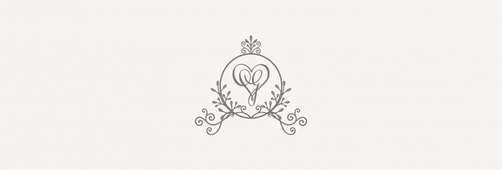 monogram wedding