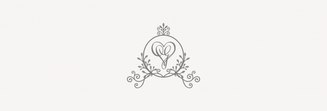 monogram wedding