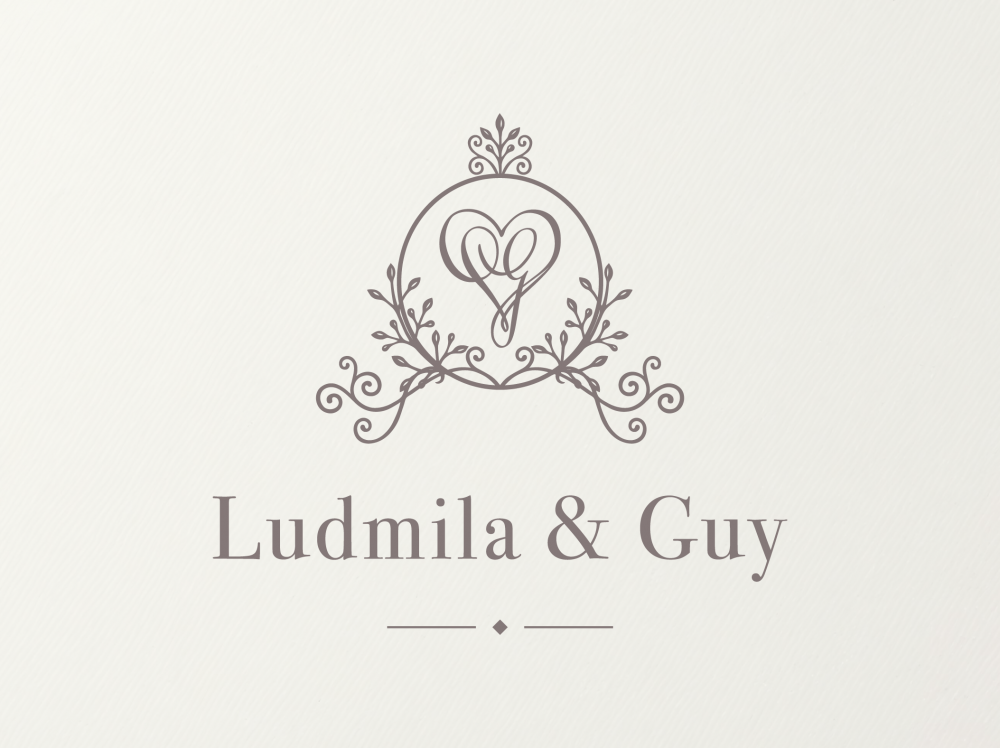 wedding monogram luxury