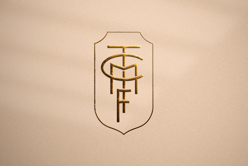 Luxury Monogram Crest: Letter Meets Shield