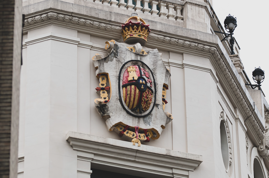 luxury monogram crest